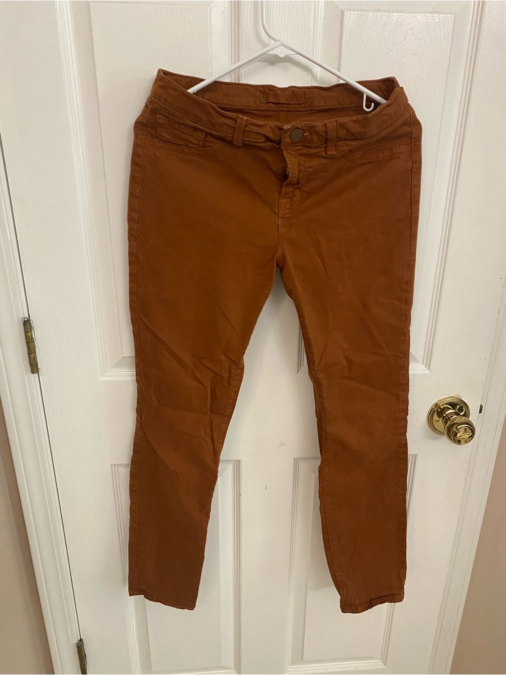 J Brand Skinny Jeans in terra cotta